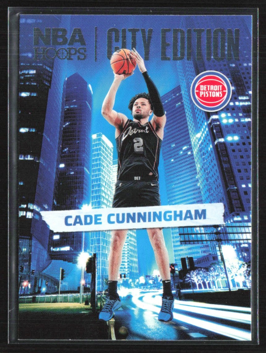 Cade Cunningham 2024 Hoops City Edition #26 Detroit Pistons