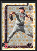 Zach Penrod 2025 Topps Holiday RC #698 Boston Red Sox