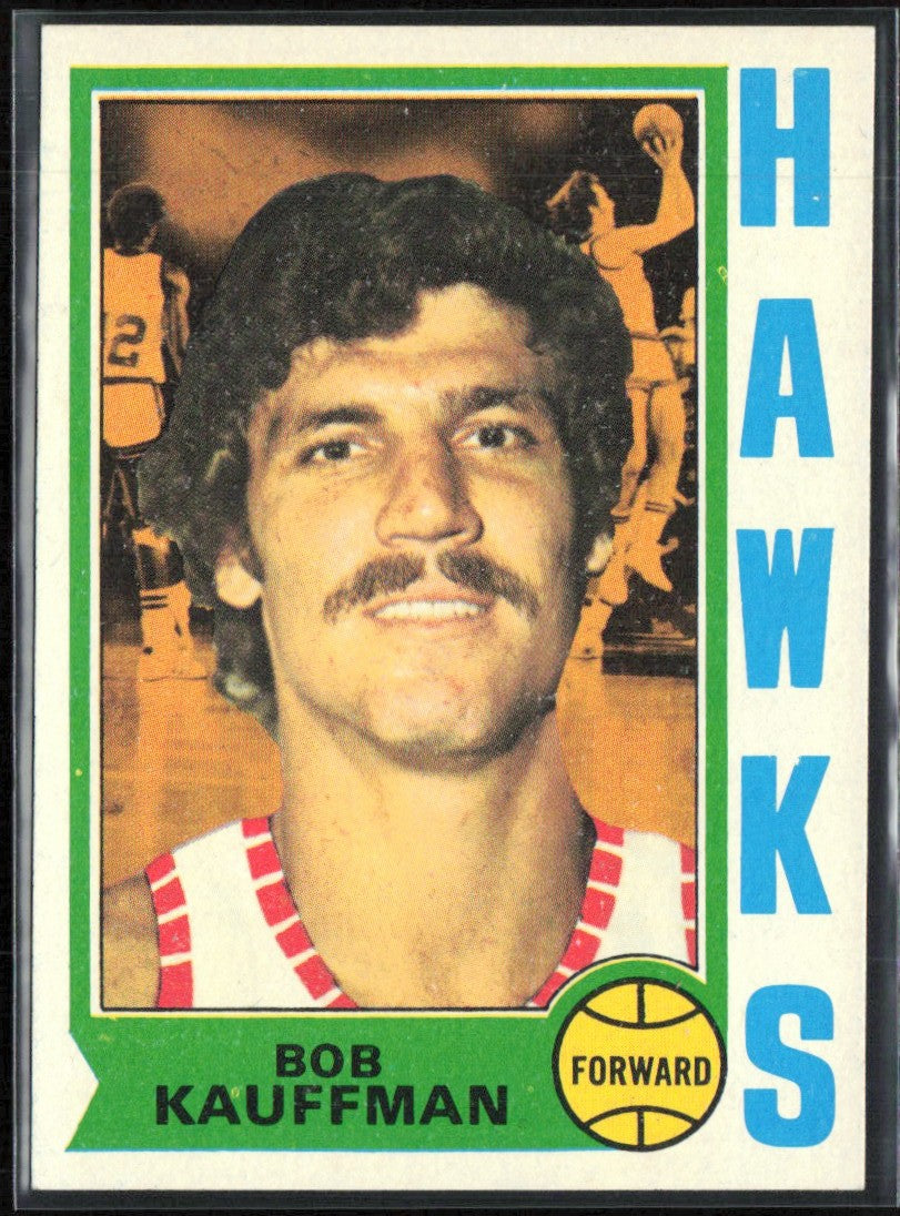 Bob Kauffman 1974 Topps #153 Atlanta Hawks
