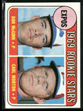 Dan McGinn/Carl Morton 1969 Topps Rookie Stars RC #646 Montreal Expos