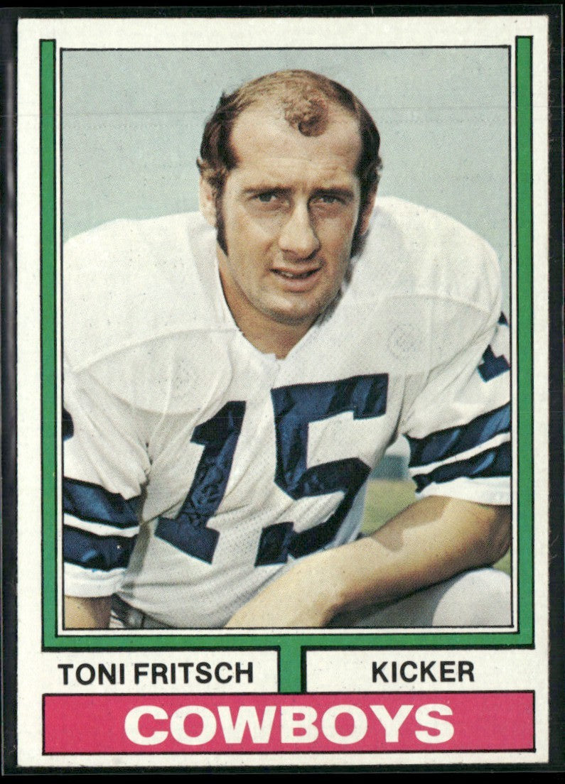 Toni Fritsch 1974 Topps RC #223 Dallas Cowboys