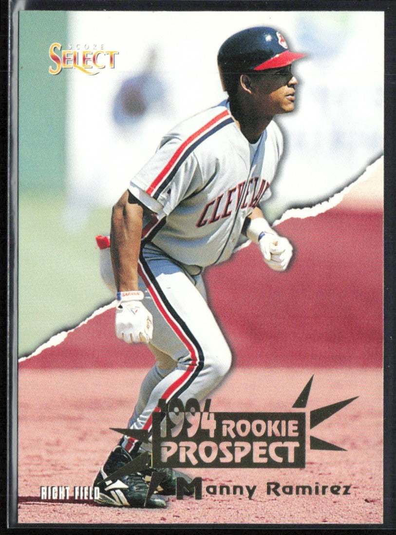 Manny Ramirez 1994 Score Select #181 Cleveland Indians