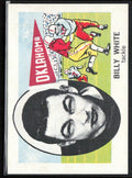 Billy White 1961 Nu-Cards #167 Oklahoma Sooners