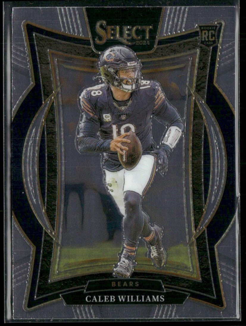 Caleb Williams 2025 Panini Select Starcade Concourse RC #25 Chicago Bears