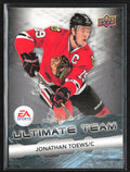 Jonathan Toews 2011 Upper Deck EA Ultimate Team #EA5 Chicago Blackhawks