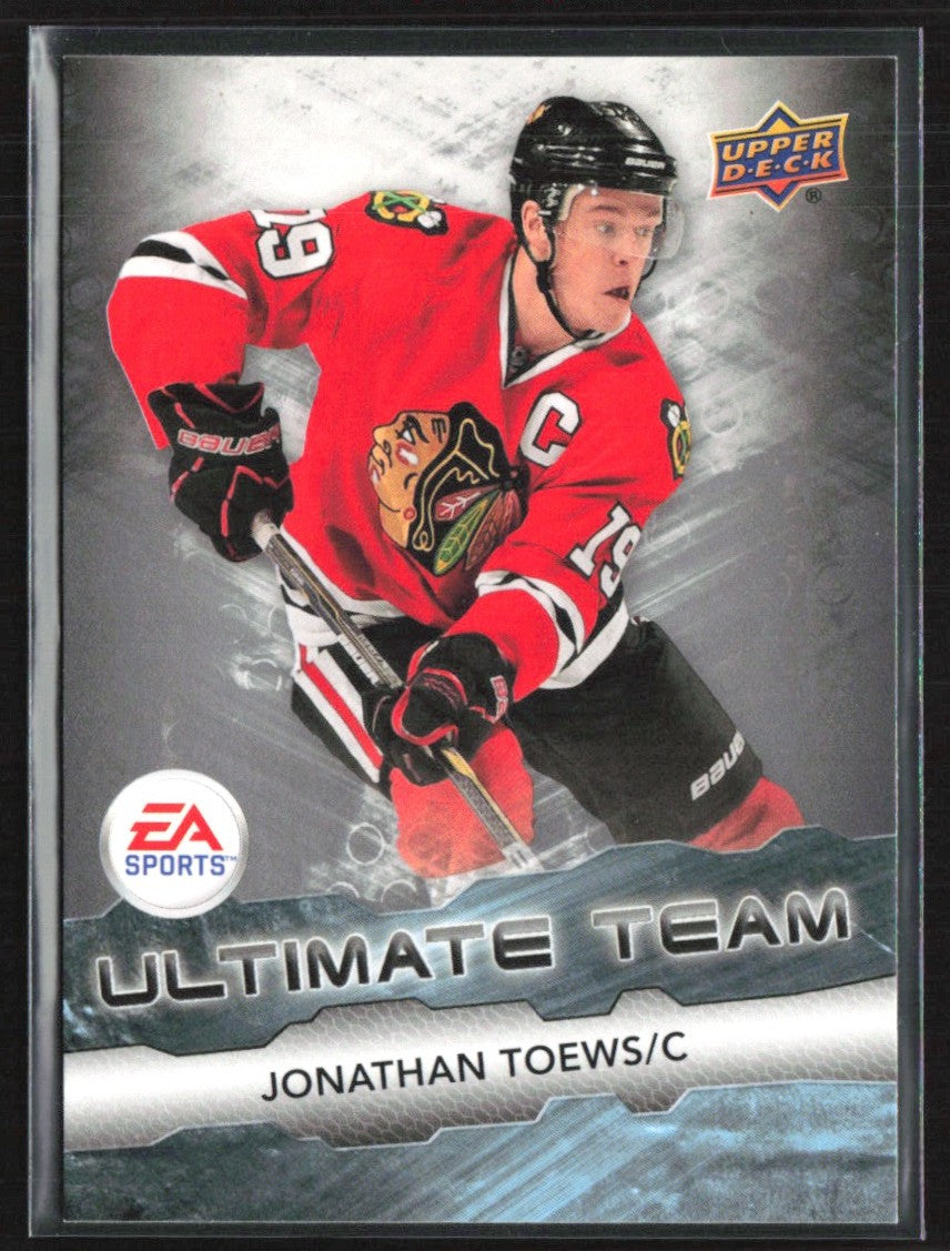 Jonathan Toews 2011 Upper Deck EA Ultimate Team #EA5 Chicago Blackhawks