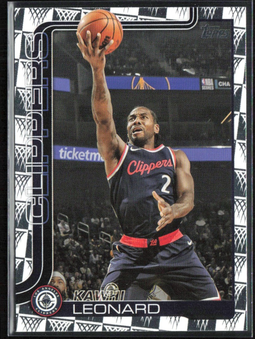 Kawhi Leonard 2025 Topps Season Tip-Off #142 Los Angeles Clippers