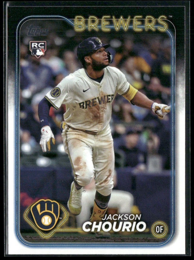 Jackson Chourio 2024 Topps Update RC #US240 Milwaukee Brewers