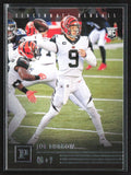 Joe Burrow 2020 Panini Chronicles RC #PA-1 Cincinnati Bengals