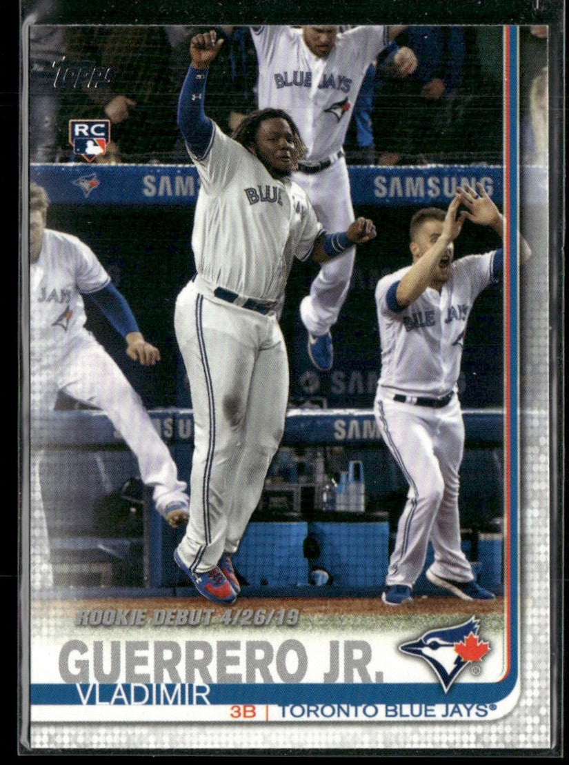 Vladimir Guerrero Jr. 2019 Topps Update RC #US62 Toronto Blue Jays