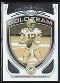 Aaron Rodgers 2021 Panini Certified Gold Team #GT-5 Green Bay Packers