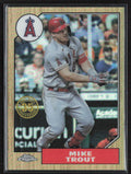 Mike Trout 2022 Topps Chrome 1987 Topps #87BC-1 Los Angeles Angels