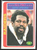 Gene Upshaw 1978 Topps #90 Oakland Raiders