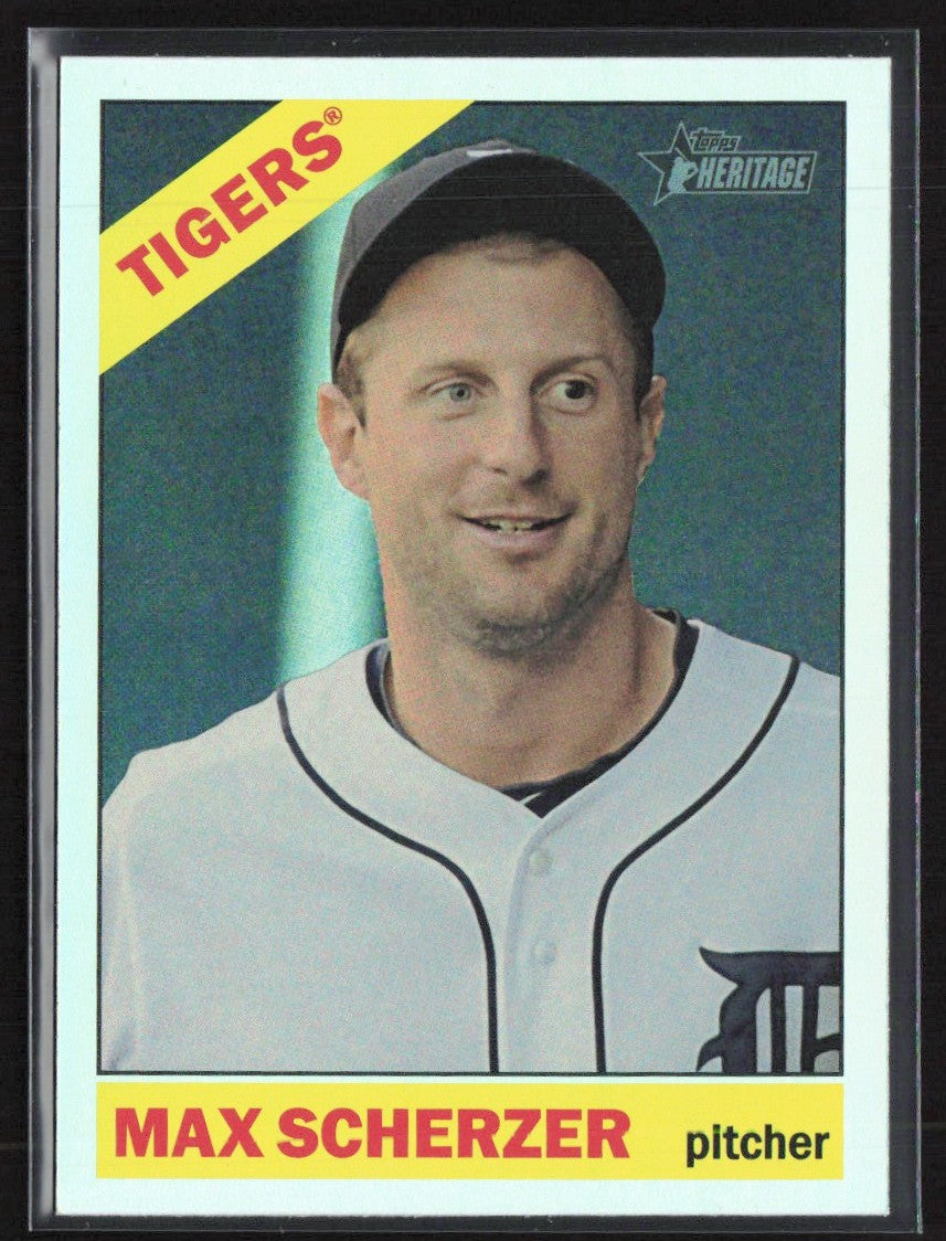 Max Scherzer 2015 Topps Heritage Retail Foil #THC-469 Detroit Tigers