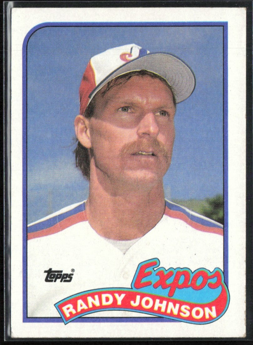 Randy Johnson 1989 Topps RC #647 Montreal Expos