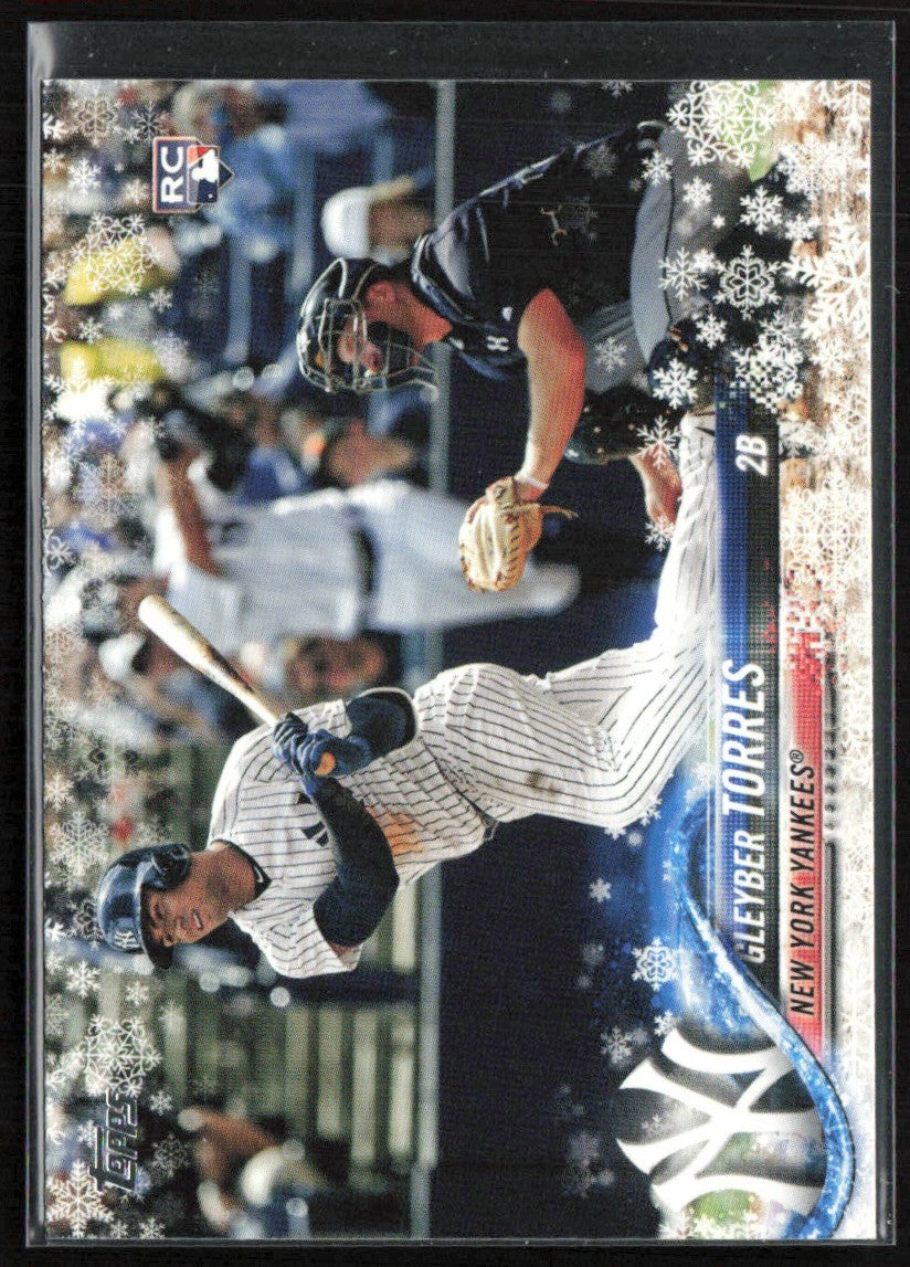 Gleyber Torres 2018 Topps Holiday RC #HMW182 New York Yankees