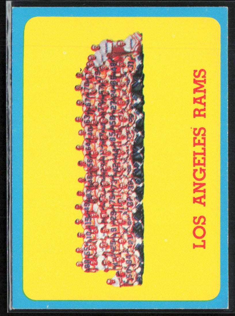 Los Angeles Rams 1963 Topps #48 Los Angeles Rams