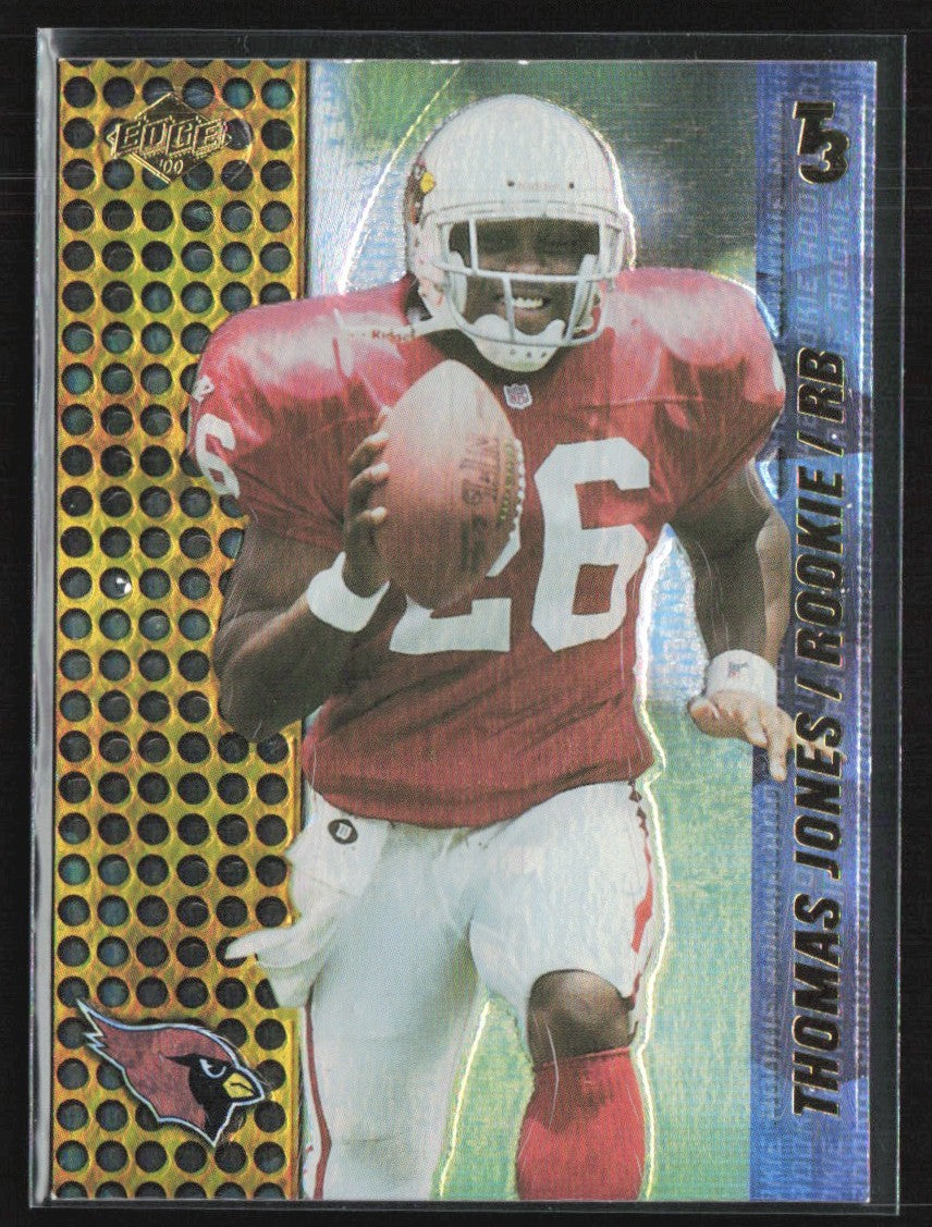 Thomas Jones 2000 Collector's Edge T3 RC /999 #151 Arizona Cardinals