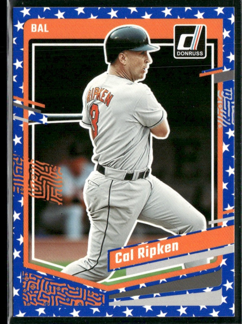 Cal Ripken 2023 Donruss Independence Day #155 Baltimore Orioles