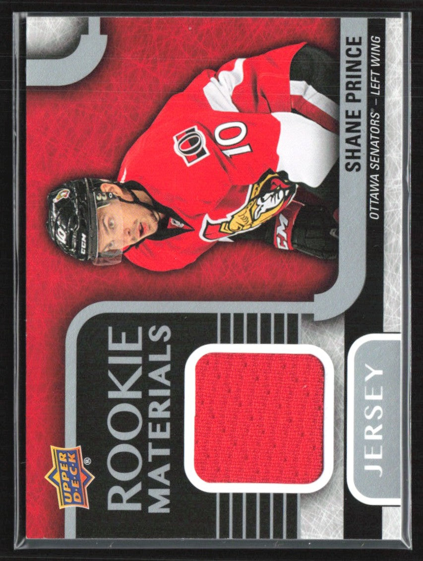 Shane Prince 2015 Upper Deck RC Jersey #RM-SP Ottawa Senators