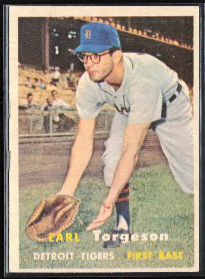 Earl Torgeson 1957 Topps #357 Detroit Tigers