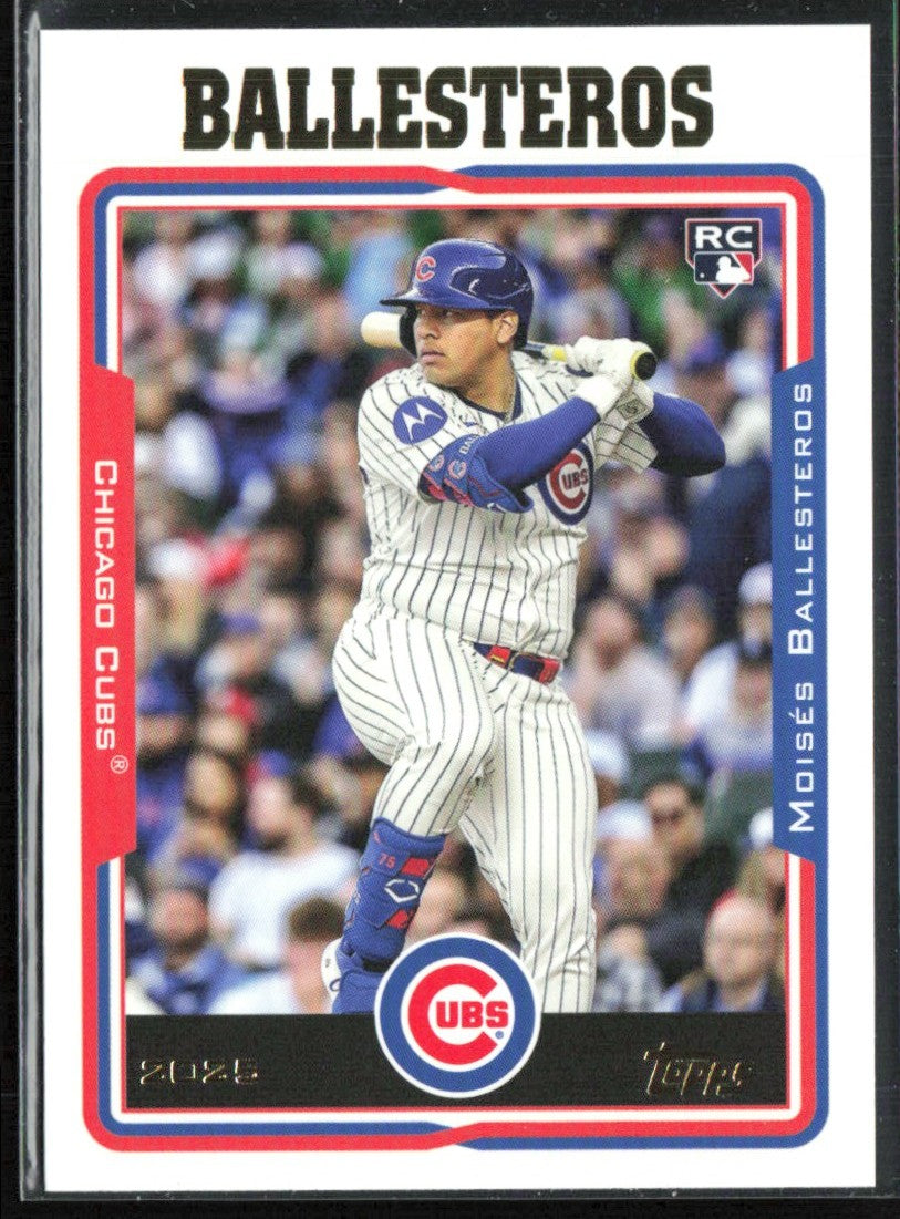 Moises Ballesteros 2025 Topps Archives RC #206 Chicago Cubs