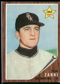 Dom Zanni 1962 Topps #214 Chicago White Sox