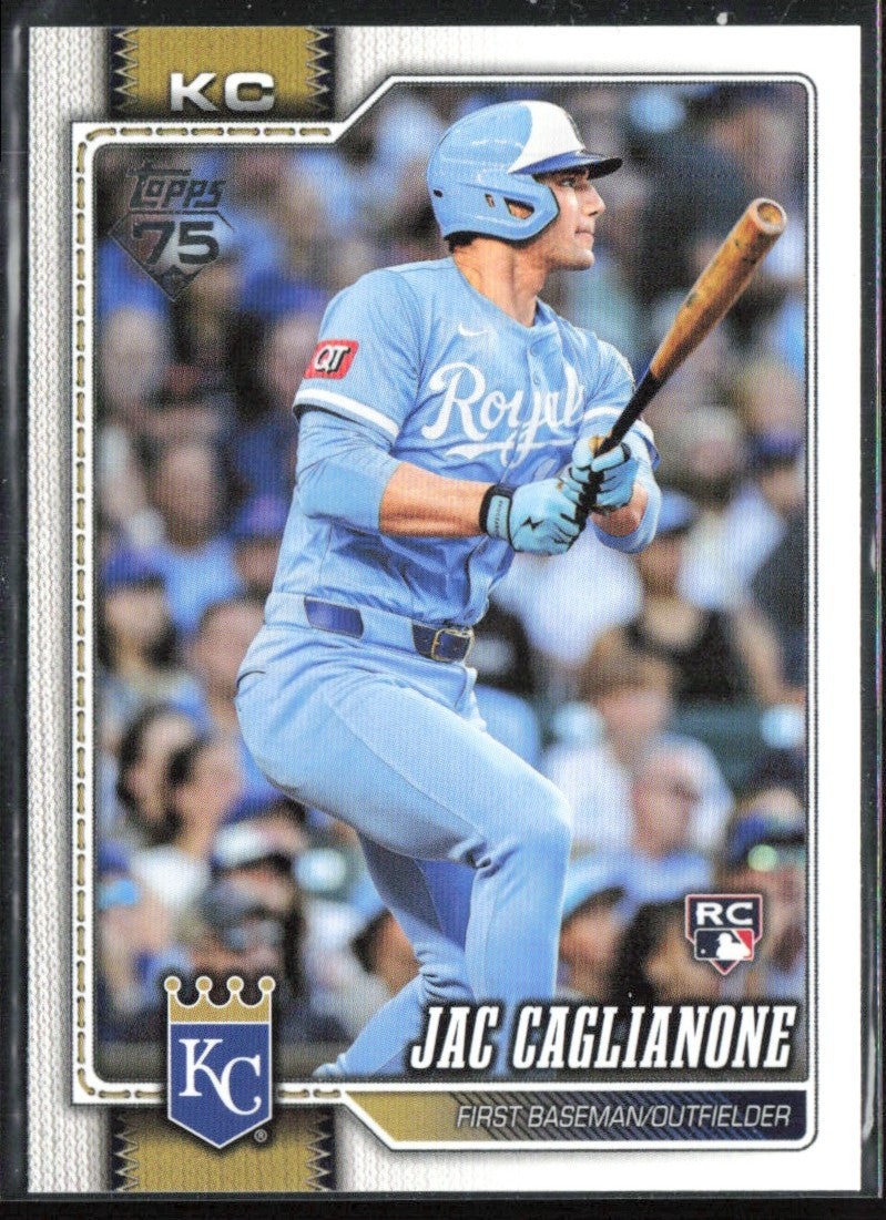 Jac Caglianone 2026 Topps RC #138 Kansas City Royals
