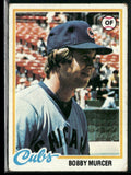 Bobby Murcer 1978 Topps #590 Chicago Cubs