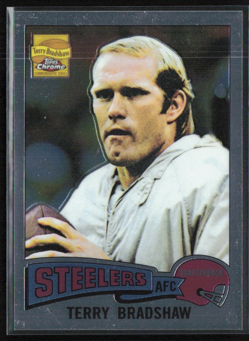Terry Bradshaw 2002 Topps Chrome Commemorative Reprint 461 #5