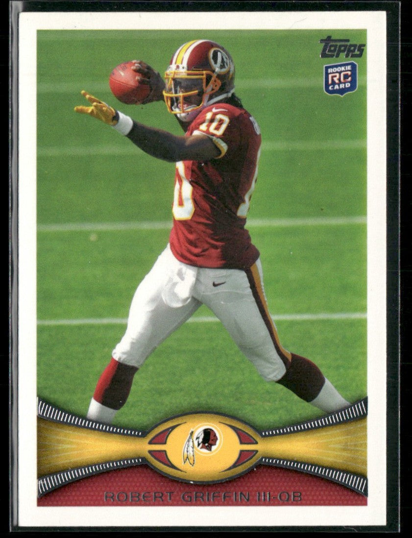 Robert Griffin III 2012 Topps RC #340 Washington Redskins