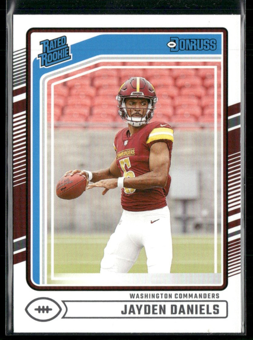 Jayden Daniels 2024 Panini Donruss RC #389 Washington Commanders