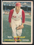 Hal Jeffcoat 1957 Topps #93 Cincinnati Redlegs