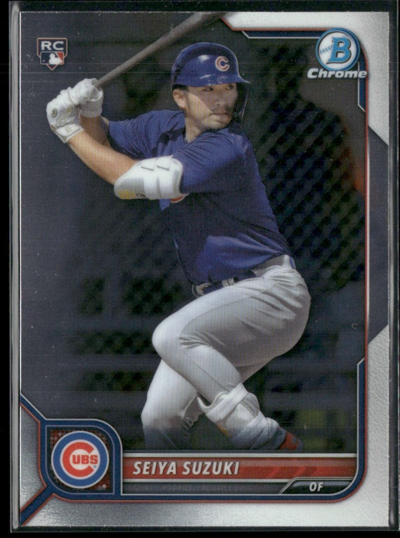 Seiya Suzuki 2022 Bowman Chrome RC #69 Chicago Cubs
