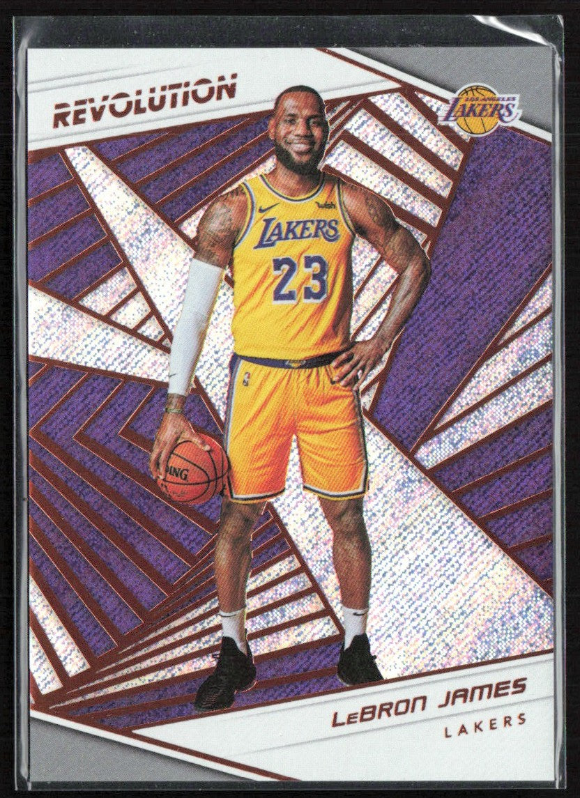LeBron James 2018 Panini Revolution #40 Los Angeles Lakers