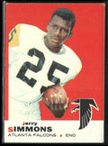 Jerry Simmons 1969 Topps #24 Atlanta Falcons