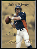 John Elway 1997 Flair Showcase Midas Touch #2MT Denver Broncos