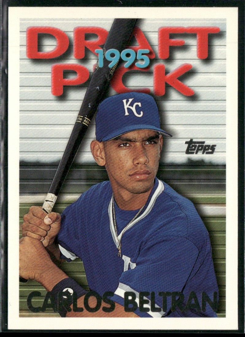 Carlos Beltran 1995 Topps Traded & Rookies RC #18T Kansas City Royals