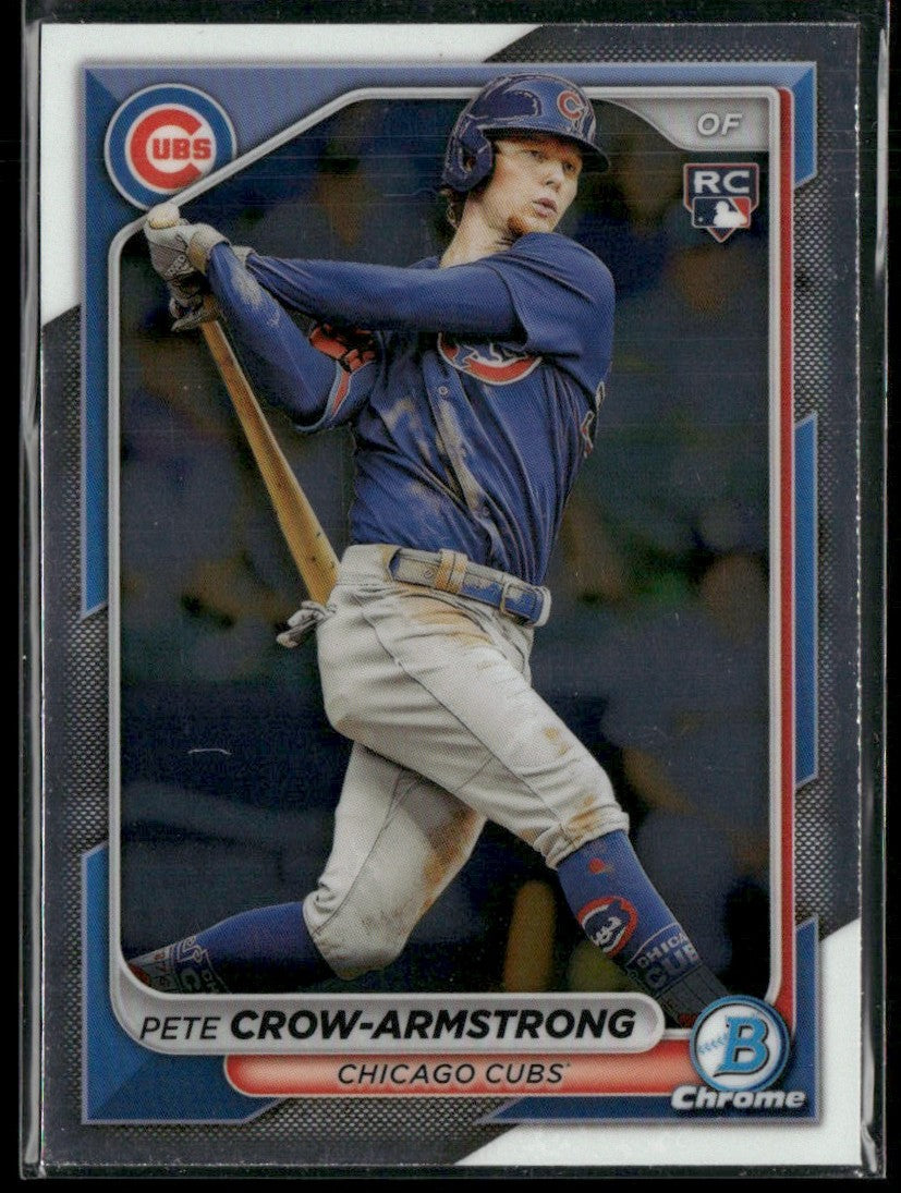 Pete Crow-Armstrong 2024 Bowman Chrome RC #45 Chicago Cubs