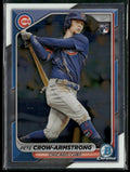 Pete Crow-Armstrong 2024 Bowman Chrome RC #45 Chicago Cubs