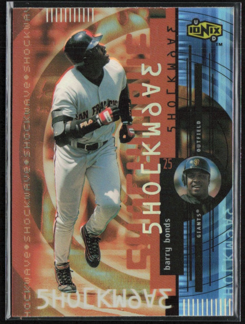Barry Bonds 2000 UD Ionix Shockwave #S6 San Francisco Giants