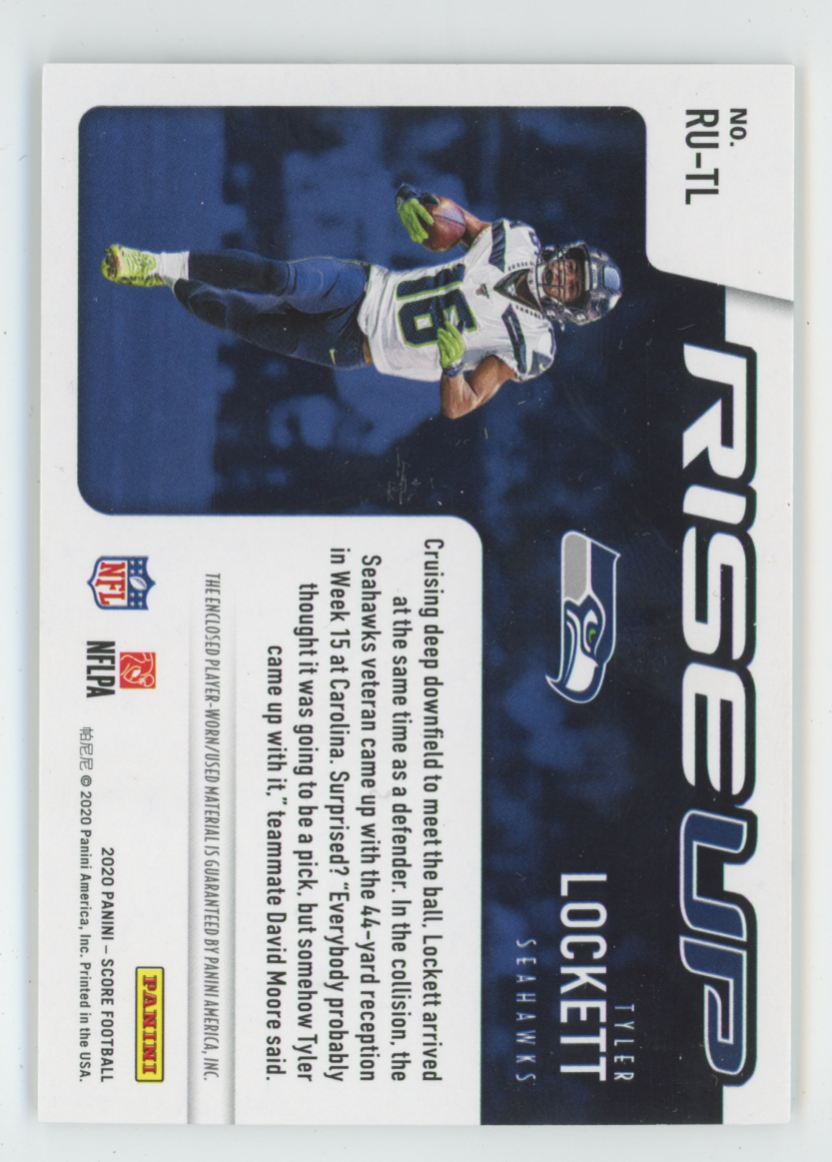 Tyler Lockett 2020 Score Rise Up #RU-TL Seattle Seahawks