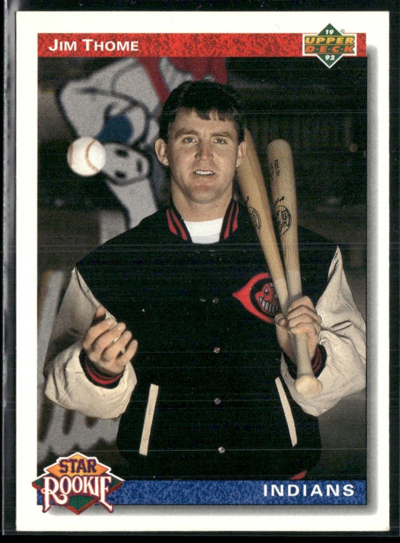 Jim Thome 1992 Upper Deck RC #5 Cleveland Indians