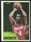 Moses Malone 1981 Topps #14 Houston Rockets