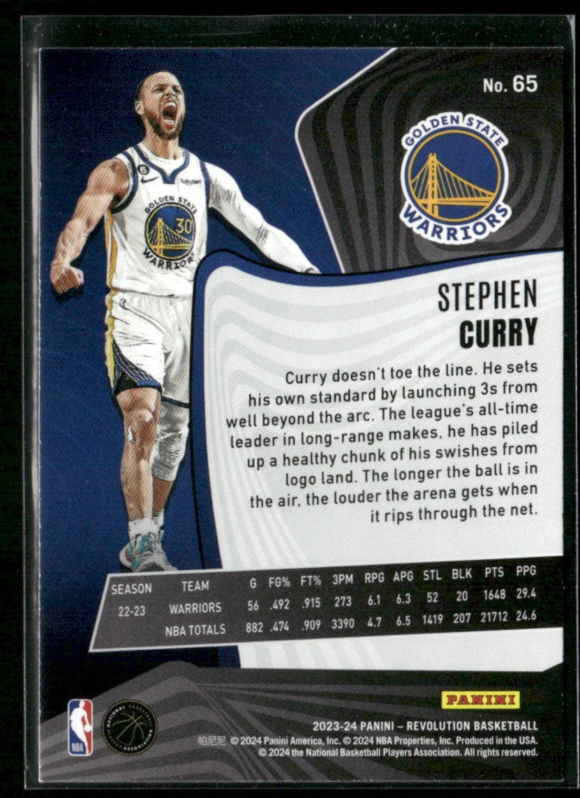 Stephen Curry 2023 Panini Revolution #65 Golden State Warriors