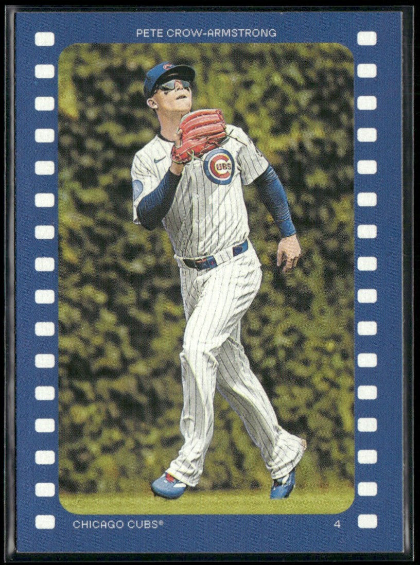 Pete Crow-Armstrong 2026 Topps Heritage Ready and Action #RA-PC Chicago Cubs