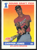 Chipper Jones 1991 Score RC #671 Atlanta Braves