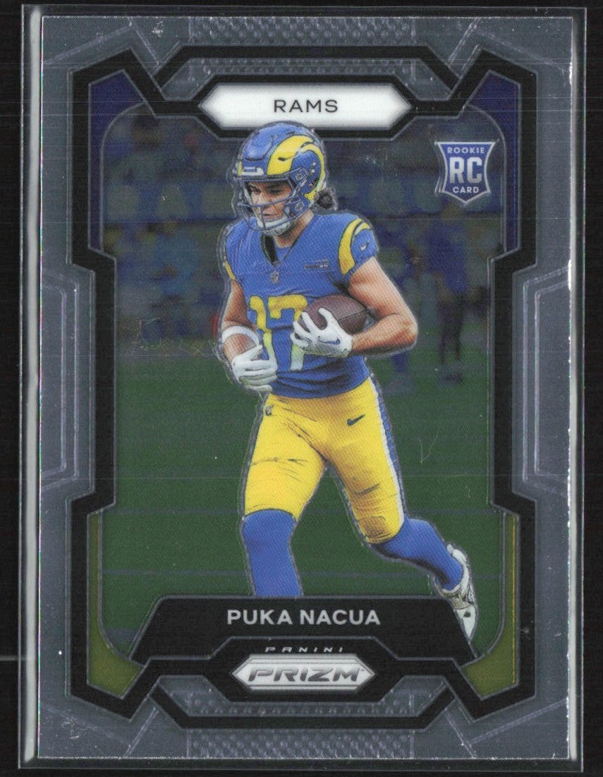 Puka Nacua 2023 Panini Prizm RC #357 Los Angeles Rams