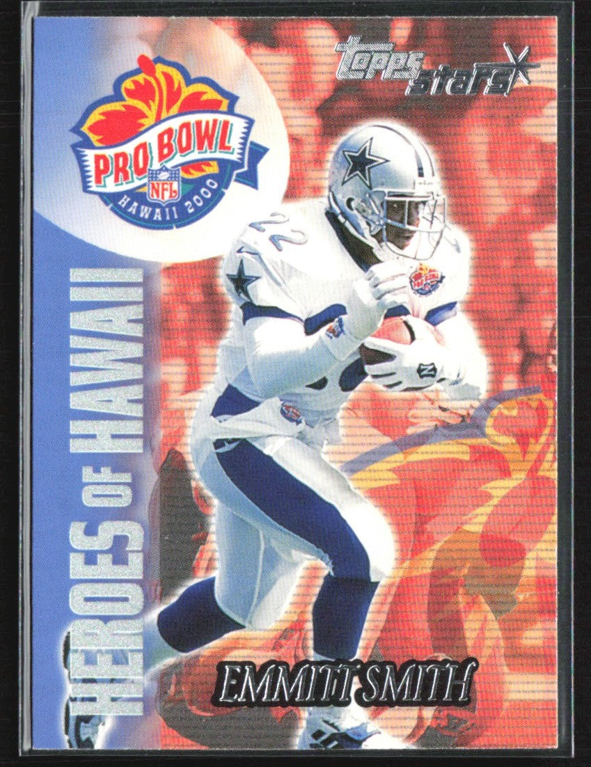 Emitt Smith 2000 Topps Stars Heroes of Hawaii #138 Dallas Cowboys