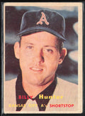Billy Hunter 1957 Topps #207 Kansas City Athletics